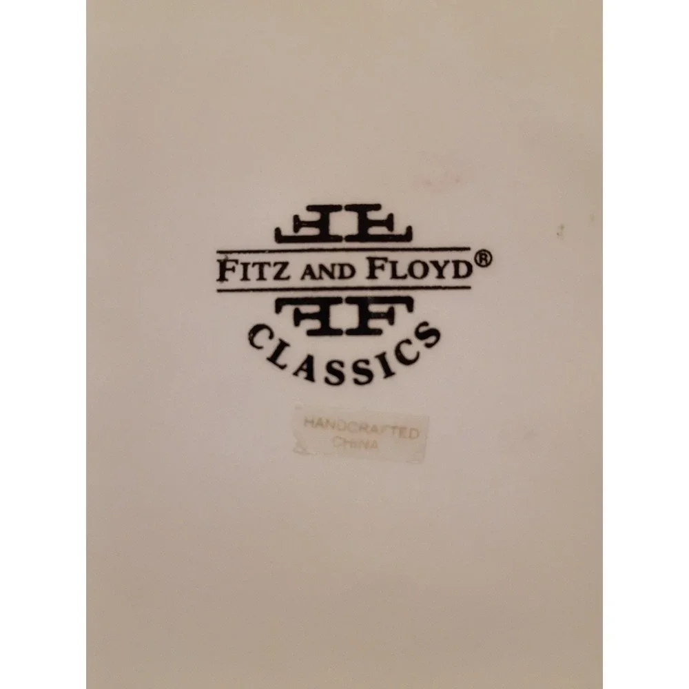 Fitz and Floyd Classics Frosty Folks Snowman Serving Bowl 863/1MC Holiday Decor